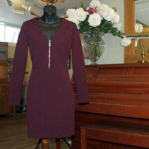 Dynamite!!! Burgundy Zipper Dress